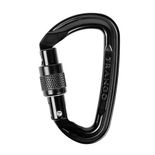 Trango - Superfly EVO Screwlock Carabiner, Black, 3 Pack