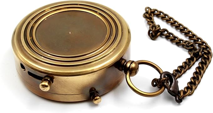 for I Know The Plans I Have for You – Jeremiah 29:11 Solid Brass Directional Engraved Compass, Christian Gifts for Men, Baptism Gifts for Boys & Girls, First Communion & Confirmation Gifts