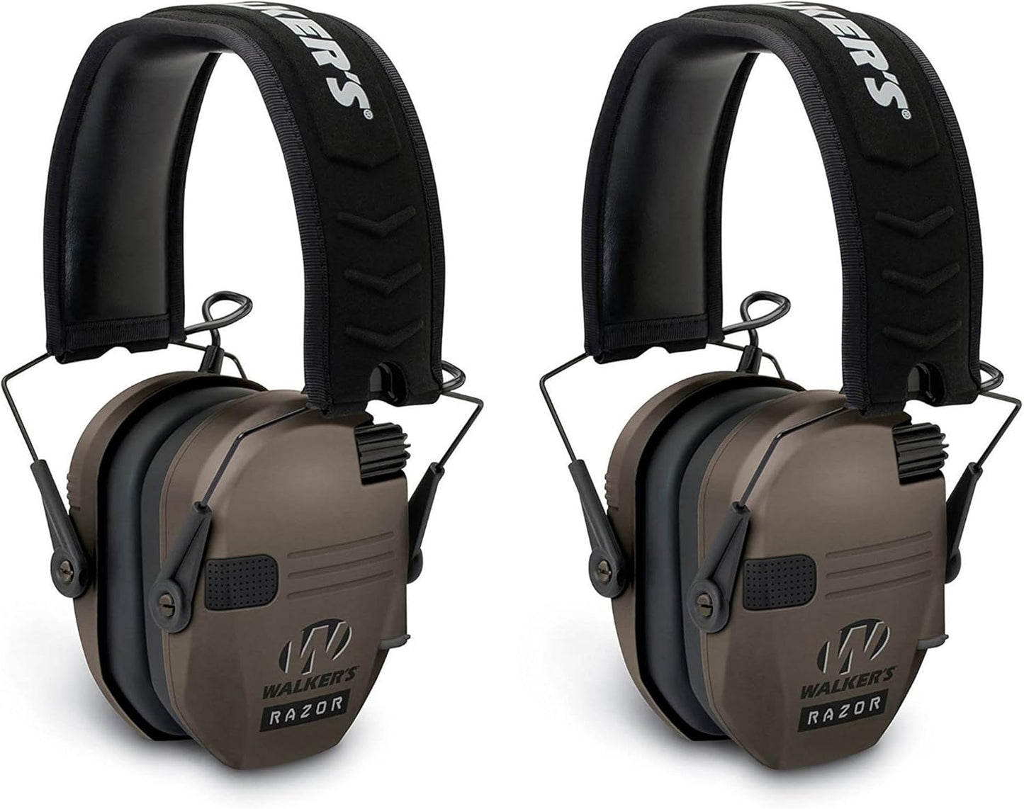 Walker's Razor Slim Shooter Electronic Hunting Folding Hearing Protection Earmuffs