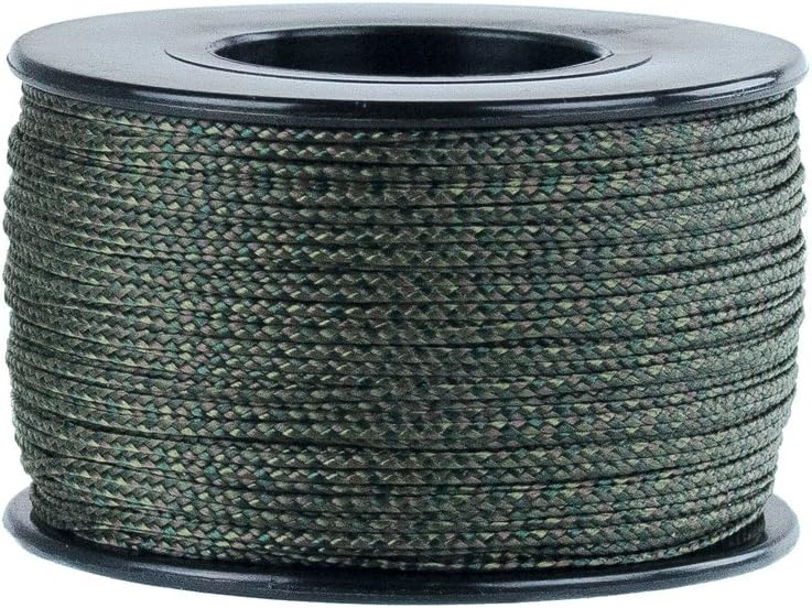 Paracord Planet | Lightweight Nylon Braided Utility Purpose Crafting Nano Cord | 300 FT Spools, 1/32” (0.75mm) Thickness, &