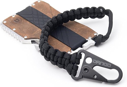 Dango EDC Tether - Cobra Weave 550 Paracord - 6 Inch Woven, 10 Feet Unraveled
