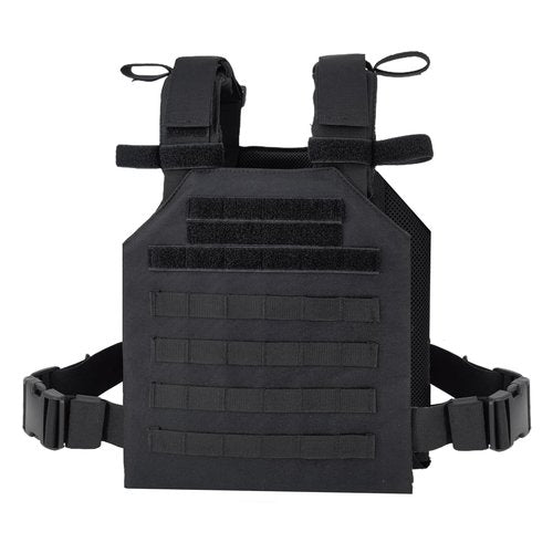 Tactical Weight Vest for Men and Women, Weighted Running Vest Weighted Vest Strength Training Weight Vest Adjustable Weights for Walking Outdoor Sports and Fitness Workouts(Black)