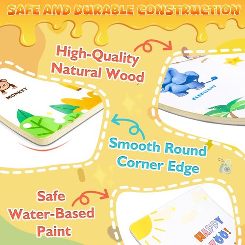Balance Board for Kids Adult, 35inch Wobble Balance Board Balance Trainer With Anti-slip Felt Pads Animal Prints Suitable for Home Office, Teeter Popper Rocker Board Open Ended Toys (Grey)