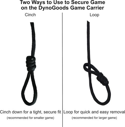 Duck Carrier - 12 Drops, Slip Knot - Bird Tote, Waterfowl & Goose Hanger, Game Tote, Paracord