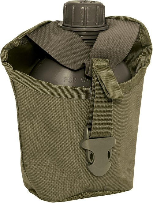 1 Quart MOLLE Canteen Pouch - Essential Camping Hydration Accessory, MultiCam