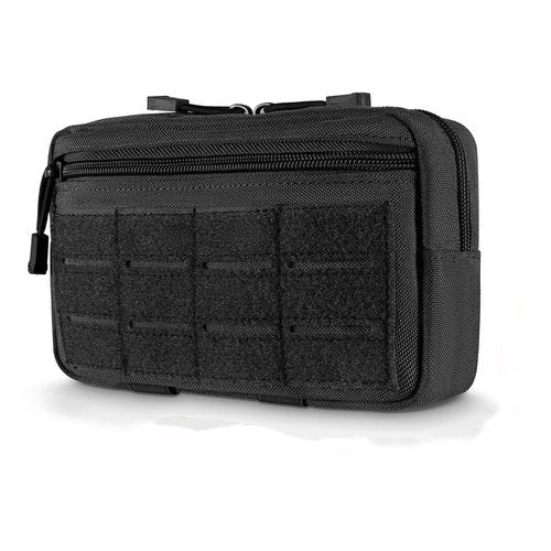HOUSON Molle Tactical Bag, Belt Bag Pouch Utility Tactical Cell Phone Bag EDC Pouch for Running, Cycling