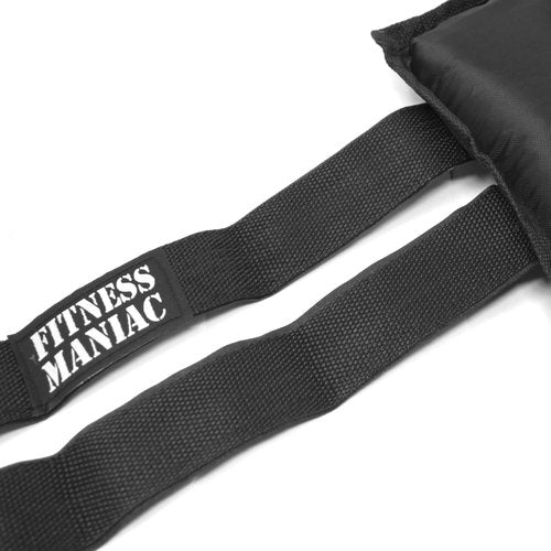 FITNESS MANIAC USA Ankle Weights with Double Straps Wrist Leg Weight for Walking Jogging Gym Exercise Gymnastics Aerobics 10lbs 12lbs 14lbs 16lbs