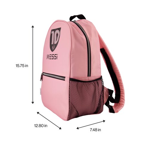 Messi Lifestyle Backpack, Bookbag with Pockets & Adjustable Straps