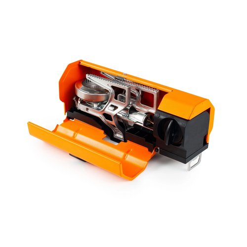 GSI Outdoors Selkirk 270 Butane Stove – Lightweight, Compact Camping Stove with High-Output Burner, Wind Guard, and Piezo Ignition for Outdoor Cooking