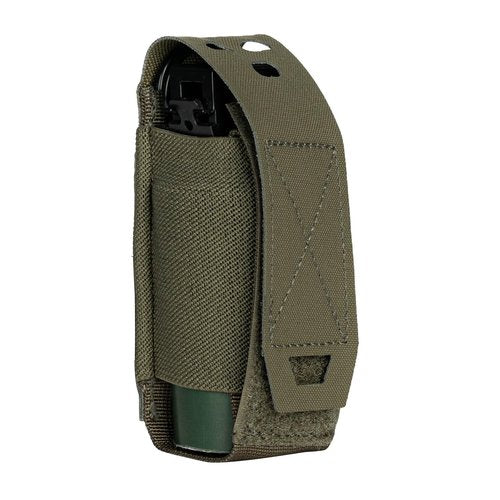 Molle Flashlight Holder Magazine Pouch Tactical Pouches Flashbang Pouch Portable Multiuse Tool Pouches for Duty Belt Vest Backpack 500D Nylon(Ranger Green)