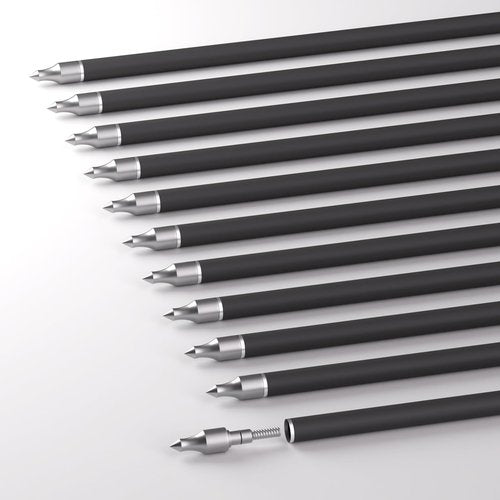 NorthSpoor 24Pcs 20 Inch Crossbow Bolt,Hunting Carbon Arrows for Outdoor Target Practice