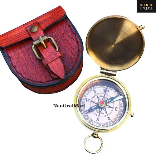 Brass Compass Always Follow Your Heart/Personalize Gift/Directional Magnetic Compass/Pocket Compass for Camping, Best Easter, to My Man, Husband, Boyfriend, Fiance