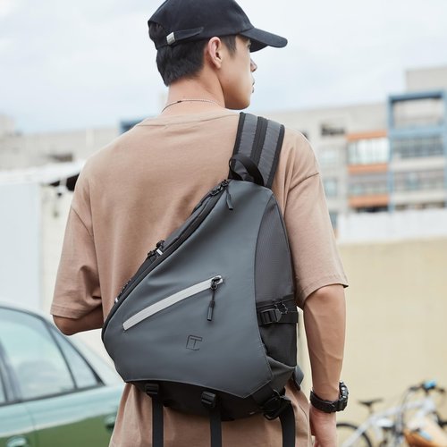 TANGCORLE Sling Bag Crossbody Backpack,Over Shoulder Daypack Men Multipurpose Travel Sport Bag