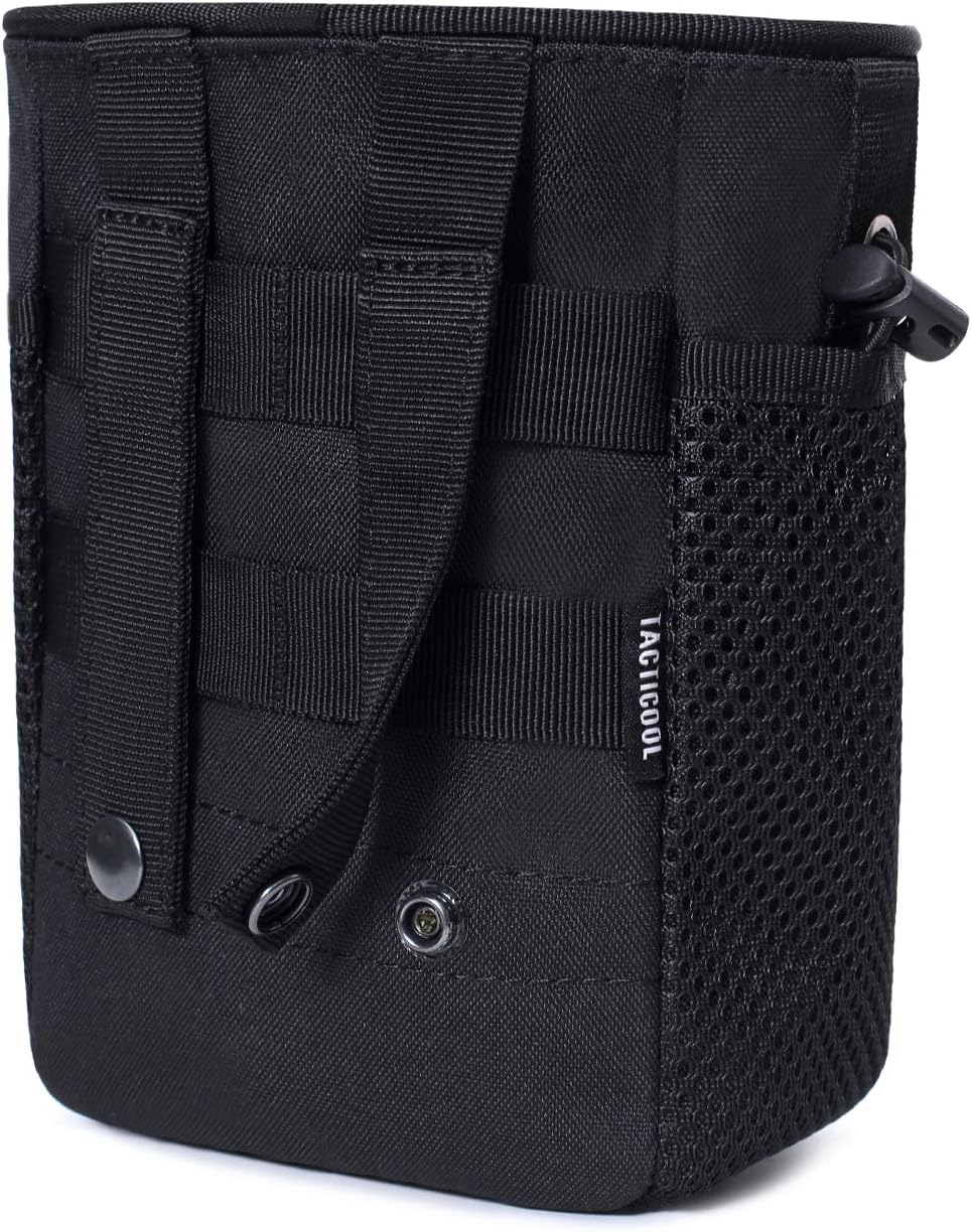 Tactical Molle Dump Pouch Drawstring Magazine Dump Bag Military Utility Belt Ammo Pouch