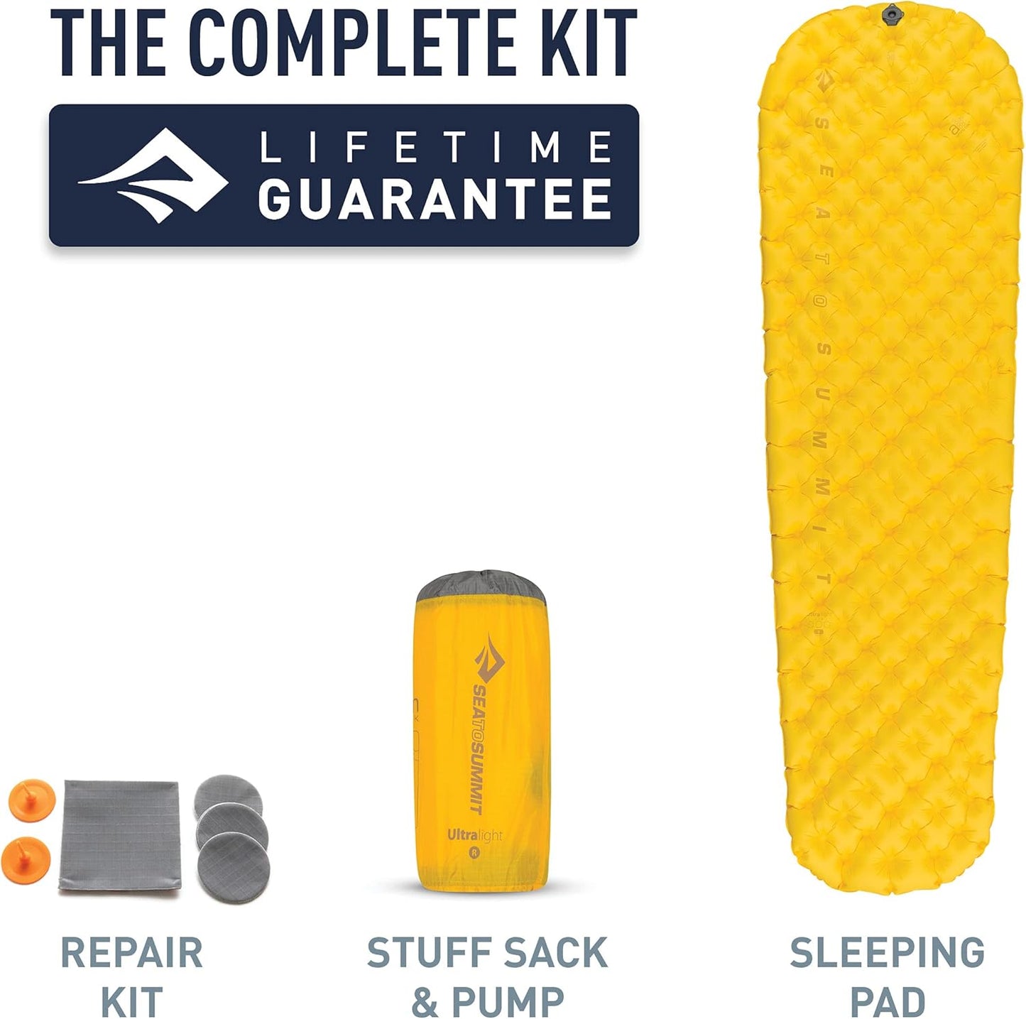 Sea to Summit Ultralight Backpacking Air Mattress, Regular (72 x 21.5 x 2 inches)