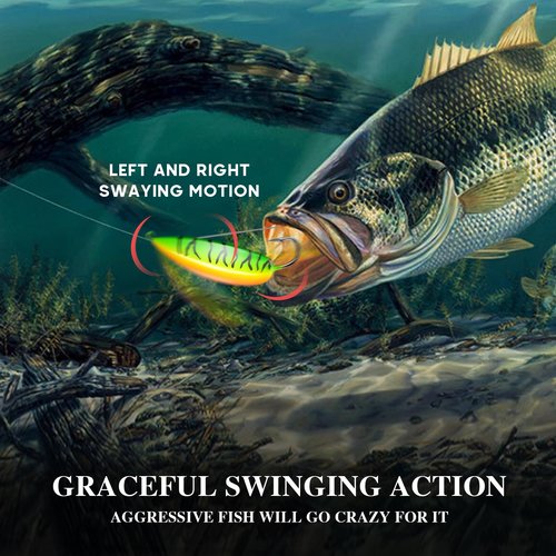 QualyQualy Weedless Spoon Fishing Lures for Saltwater, Minnow Fishing Spoon Hard Bait for Redfish Bass Tourt Northern Pike, 4PCS