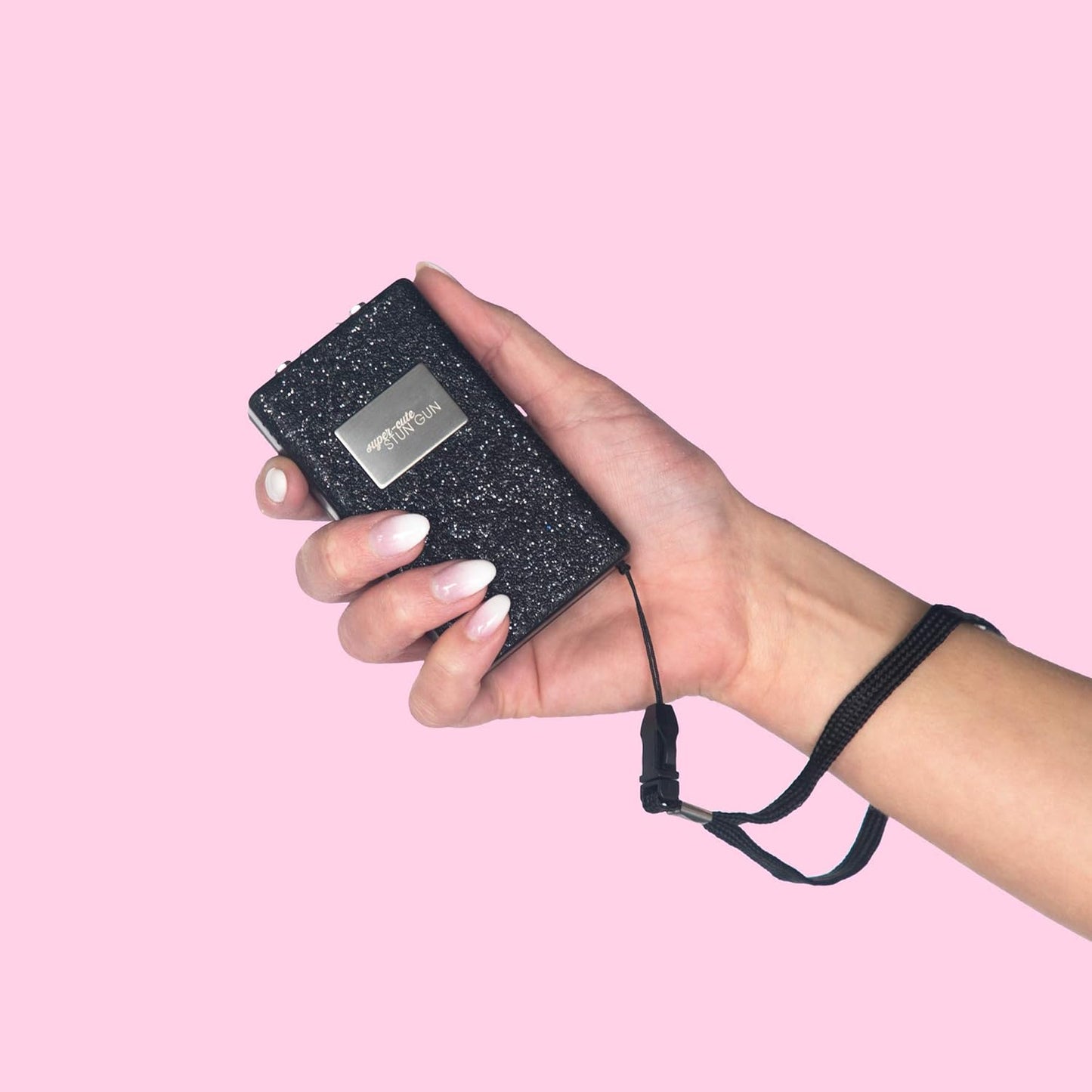 Super-Cute Mini Stun Gun for Women Self-Defense - High Voltage Pain-Inducing Shocks - Compact & Discreet with LED Flashlight - USB Rechargeable Battery - Stylish