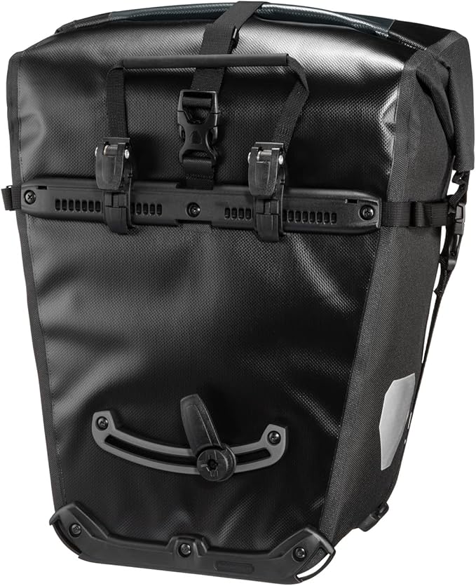 Ortlieb Unisex's Back-Roller Pro Classic Saddle Bag-Black/Grey, 70 Litre