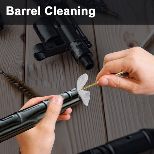 900 PCS Gun Cleaning Patches, 2x2 Inch Square Lint-Free Cotton Pads for 9mm, Rifle, Shotgun & Firearm Maintenance - High Absorbency Gun Cleaning Wipes, Cloth, Pads with Storage Case