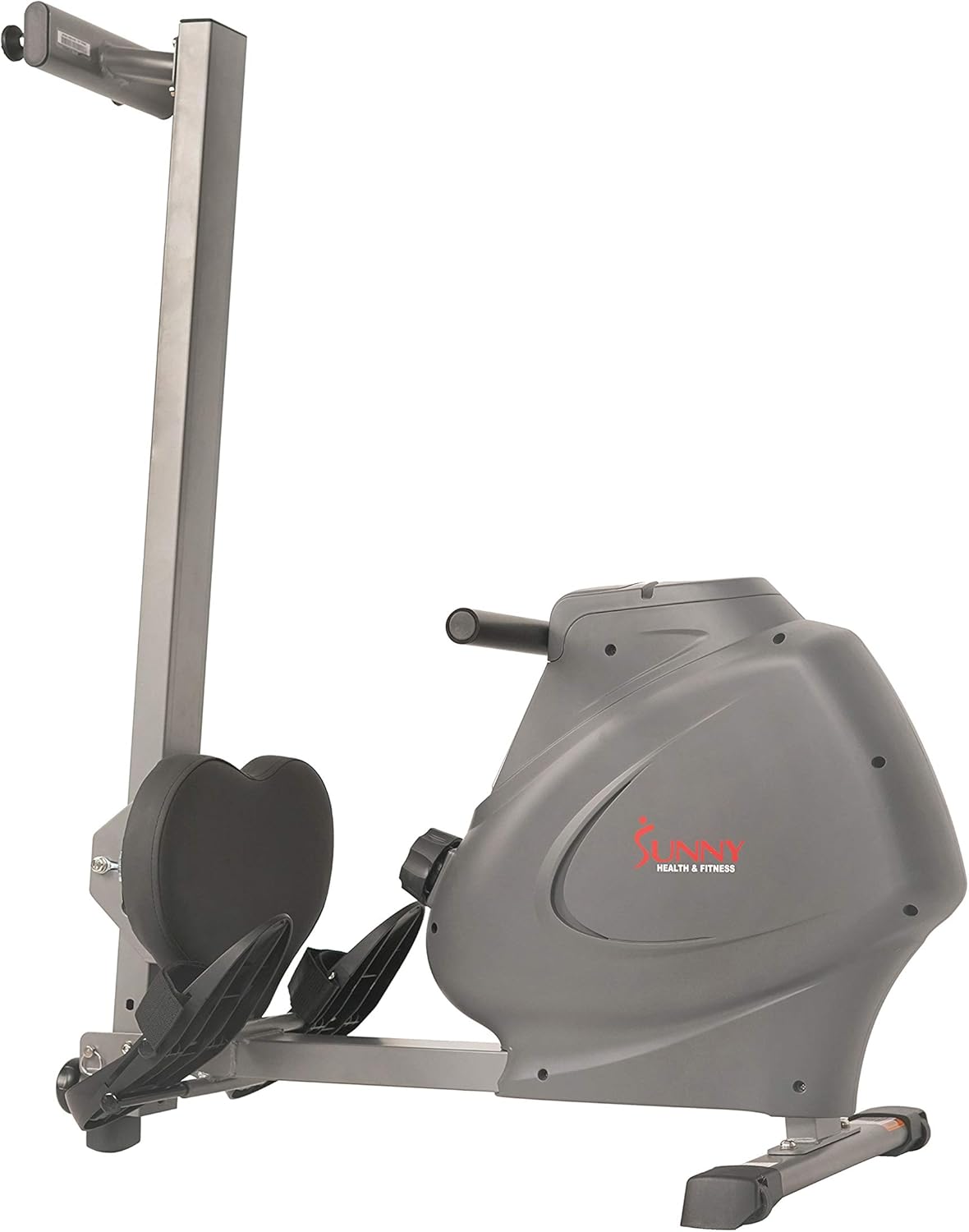 Sunny Health & Fitness Magnetic Rowing Machine for Home Exercise, Quiet & Smooth Rower with Compact Storage and Optional Free SunnyFit App Connectivity