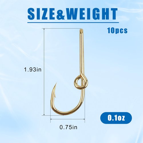 Fishing Hooks Hat Pins for Fishing Hat Hook Clip Set Black Gold Fish Hook Hat Clip High Carbon Steel Hooks for Cap Hat Tie 10/16pcs （Gold 10PCS