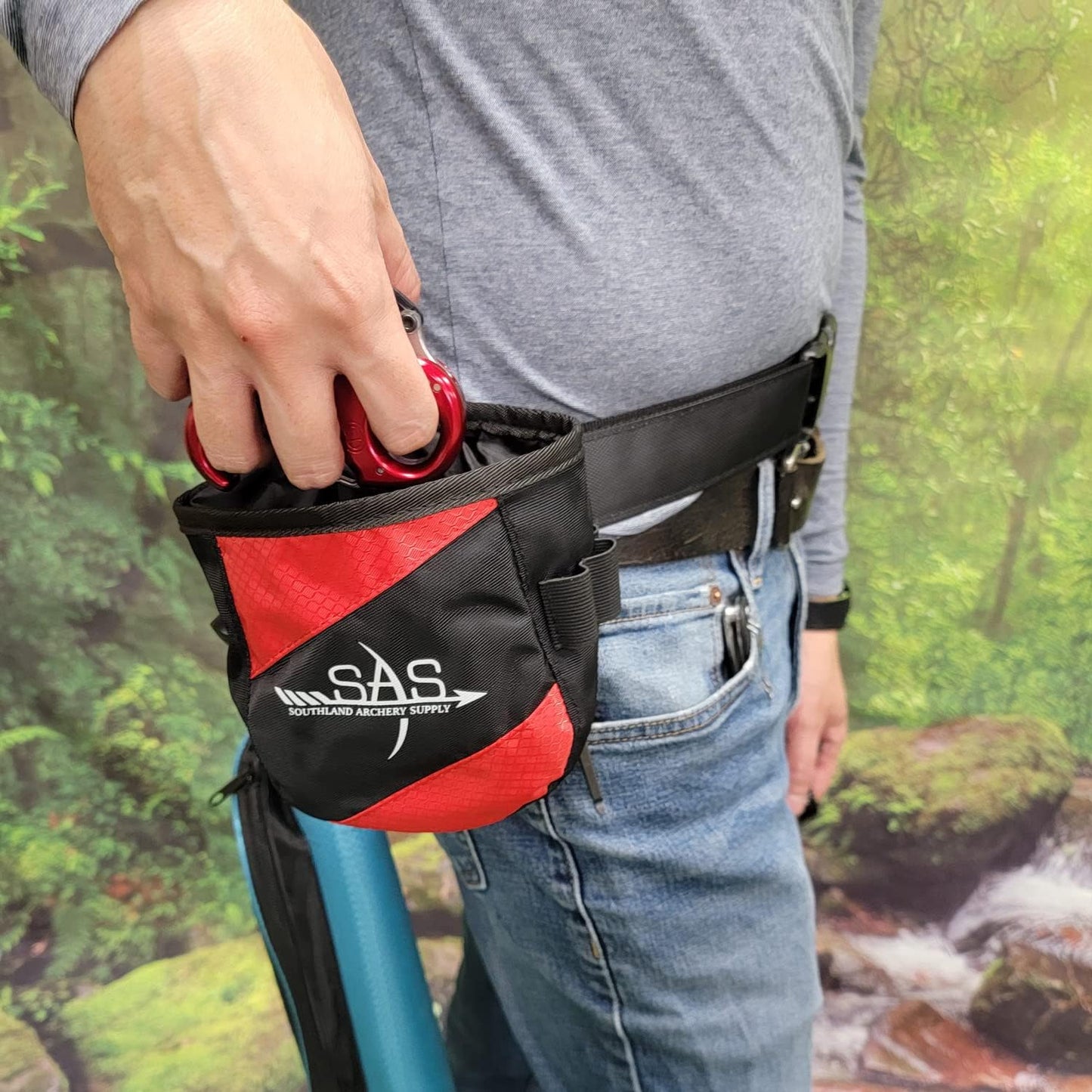 Southland Archery Supply SAS Release Aid Pouch Bag Belt Holder