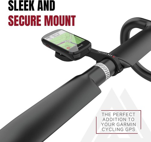 KOM Cycling Orange Garmin Bike Mount from Garmin Edge Mount Designed for Garmin Edge 530 and Other Garmin Models