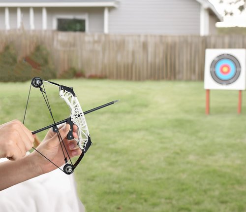 Compound Bow Archery Set Professional Competition Professional Training Outdoor Adventure Black Hexagonal Large Style