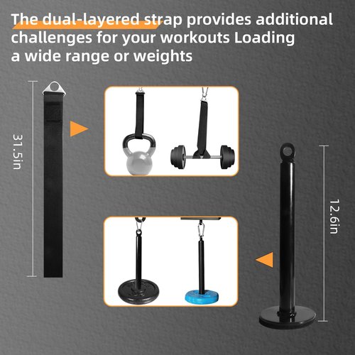 Pinch Block Grip Strength Set : Pinch Grip Trainer with Loading Pin for Finger Forearm Hand Strength Rock Climbing Strengthener Training Workout Equipment