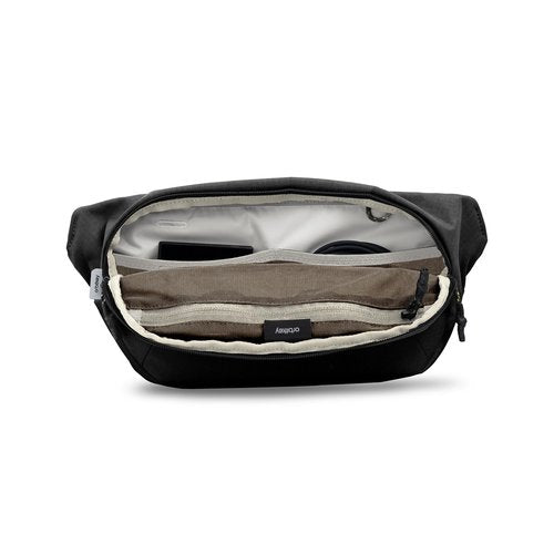 Orbitkey Urban Sling – Compact Crossbody Bag with Adjustable Strap & Quick Access Pockets – Lightweight Everyday Carry Sling for Travel, Work, Gym & Outdoor Adventures (Black)