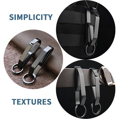 DZSEE Tactical Duty Belt Key Holder, 1 Pcs Quick Release Key Clip, Multi-Pack Key Holder for Law Enforcement and Workers