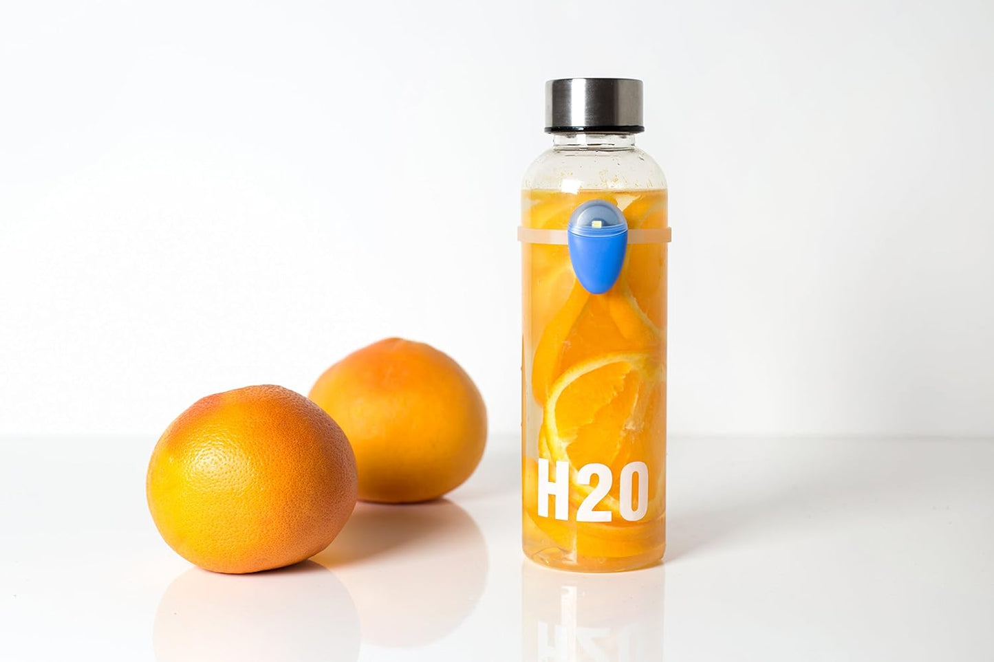 ULLA Drink Water Reminder, Smart Light for Water Bottle, Fits Most Bottles, Lights Up when Time to Drink, Hidrate Smart Water Bottle Reminder to Drink, Smart Hydration Reminder, Water Tracker - CACTUS