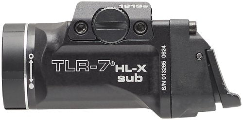 Streamlight 69505 TLR-7 HL-X sub USB 1000-Lumen Rechargeable Rail-Mounted Weapon Light Designed Exclusively for Select 1913 Short Railed Subcompact Models, Includes Mounting Kit with Keys, Black