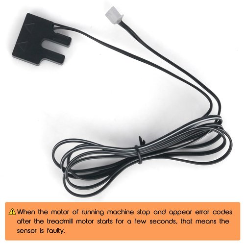 GGTE F030191 Treadmill Reed Switch RPM Speed Sensor Wire Harness for Sole and Spirit Ellipticals Replacement Part