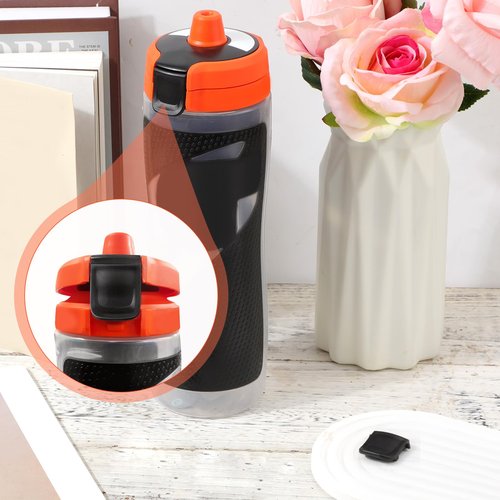 PEUTIER 2pcs Clip for Gatorade GX Bottle, Replacement Lid Clip Bottle Mouth Fastener Bottle Clamp Buckle to Fasten The Lid Bottle Accessories for Water Bottles