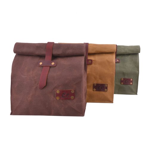 Canvas Camping Storage Multi-Purpose Bag Water Resistant for Travel Camping Hiking Camping Storage (Coffee (NO WAIST BELT))