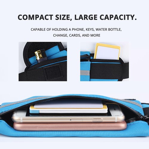 Toutsimple Hydration Running Waist Pack(BLACK)