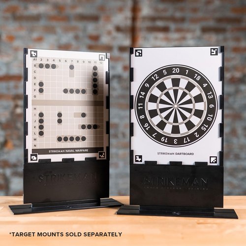 Strikeman 2-Target Expansion Pack: Naval Warfare & Dartboard Set – Dry-Fire Laser Training System That’s Great for Indoor Target Shooting Practice
