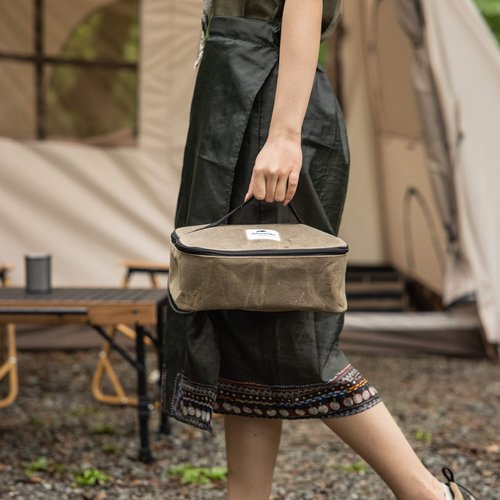 Naturehike Storage Bag for 2 Burner Folding Camping Stove, Multifunctional Outdoor Camping Storage Organizer