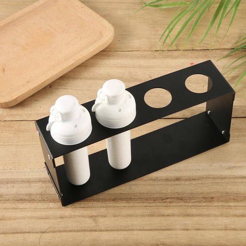 PEUTIER Flavor Cartridge Holder, Cartridge Storage Rack Accessories Holder Case Contains 4 Flavors Cartridges Storage for Water Bottle Stand Compatible with Cirkul (Black)