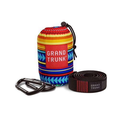 Grand Trunk Double Deluxe Parachute Nylon Hammock - 500lb Capacity Camping Hammock, 10.5x6.5ft, Lightweight & Durable (Cabo)