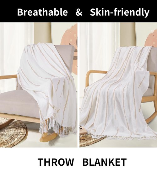 Giant Cotton Turkish Beach Towel Picnic Outdoor Blanket Women Men Birthday Beach Gift Car Travel Essentials Road Trip Summer Vacation Things Outside Items Roadtrip Camping Gear Rv Must Haves