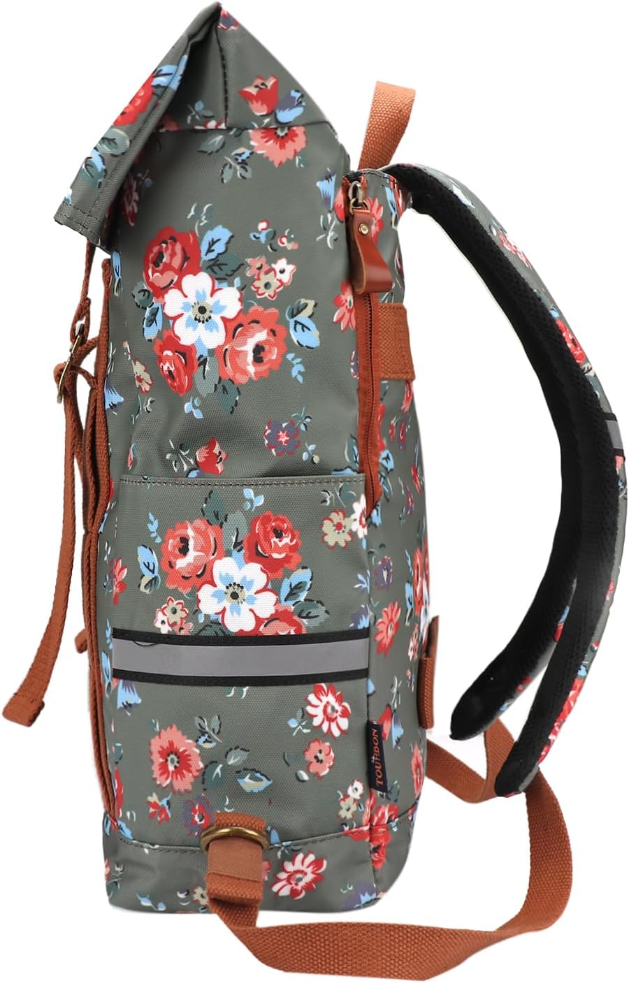 TOURBON Water Resistant Bike Bag Convertible Backpack with Laptop Compartment, Lightweight Quick-clip Bicycle Rear Rack Pannier for Men