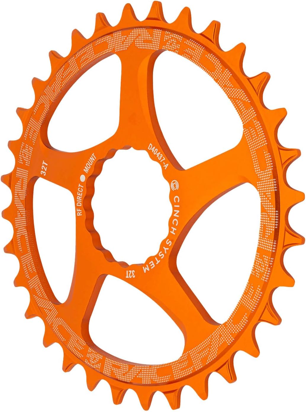 Race Face Orange Direct Mount Narrow-Wide MTB Chainring