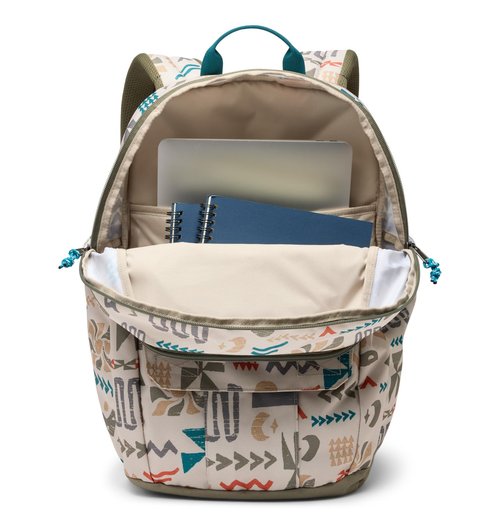 Columbia Unisex Buxton 26L Printed Backpack, Dark Stone Outerbounds, One Size