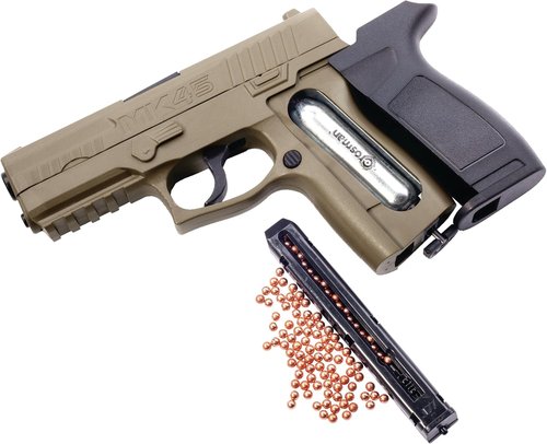 Crosman MK45 CO2 Powered Semi Auto Dual-Tone BB Air Pistol