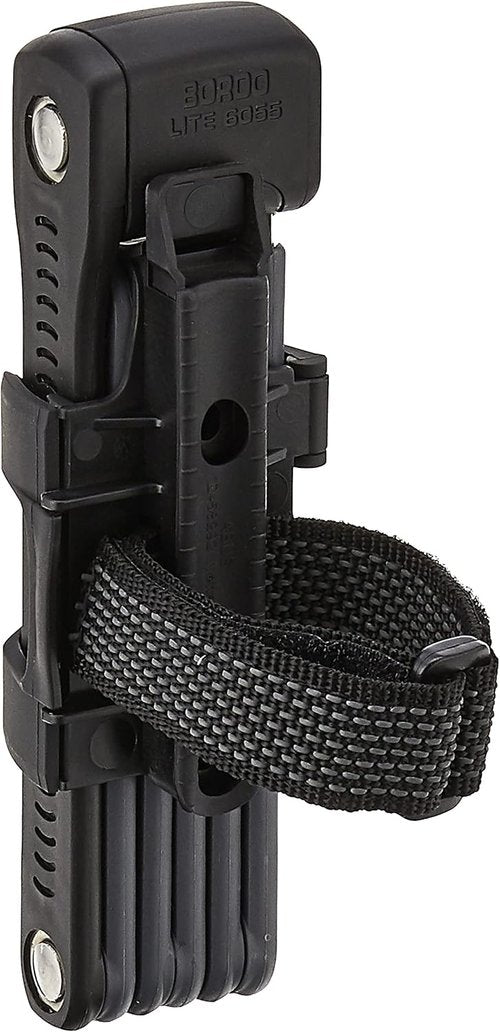 ABUS Bordo Ugrip Lite 6055/85cm Security Level 7 Bike Lock, Black