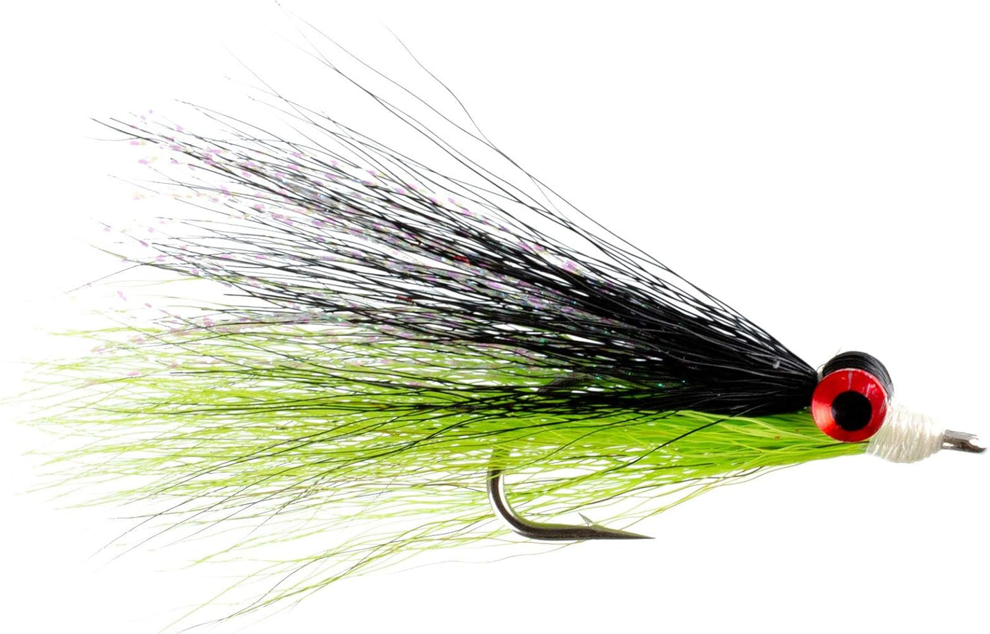 The Fly Fishing Place Clousers Minnow Fly Fishing Flies Assortment - Collection of 9 Saltwater and Bass Flies - Hook Size 1/0