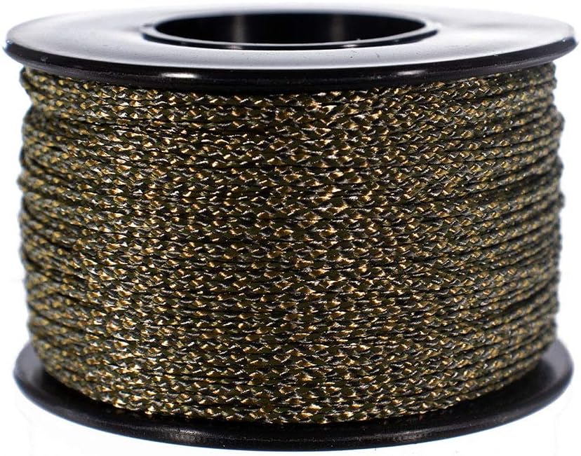 Paracord Planet | Lightweight Nylon Braided Utility Purpose Crafting Nano Cord | 300 FT Spools, 1/32” (0.75mm) Thickness, &