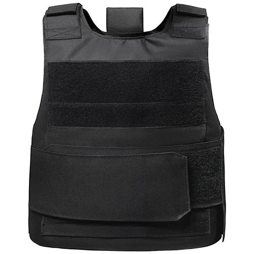 Tactical Vest for Men, Adjustable Training Protective Vest, Suitable for Light Outdoor Gilet Equipment,Lightweight,Security Police Fbi Airsoft Vest